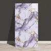 Pegatinas de Pared Tipo Azulejo Imitación Mármol, Decoración de Pared, Impermeables y a Prueba de Humedad, Cubre-Paredes para Baño, Pegatinas de Panel de Aluminio-Plástico, Paneles de Pared Autoadhesivos
