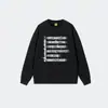 Moletom Streetwear Pesado Estampa de Letras Americanas Marca Tendência Gola Redonda Feminino 2026 Novo Design Solto Blusa de Manga Longa