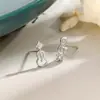 Pendientes Asimétricos de Nota Musical para Violín, Artísticos, Pequeños, Frescos, Elegantes, Pendientes Pequeños de Guitarra Huecos Incrustados con Diamantes