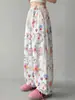 Pantalones Ligeros de Secado Rápido con Dibujos Lindos para Niñas, Nuevo Estilo 2026 Pantalones de Verano para Niñas, Pantalones Casuales Holgados para Niños Mayores, Modernos