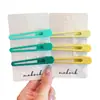 Pinzas para el pelo de niña, accesorios para el pelo de estilo coreano para mechones sueltos y flequillo, pinzas laterales de colores para el verano populares en redes sociales