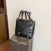 Bolsa Feminina Fashion de Alta Capacidade em Estilo Coreano com Aparência Elegante, Novo Modelo 2026, Sensação Simples e de Alto Padrão, Bolsa Tote Tendência para Ombro e Transversal