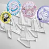 Suporte transparente para moedas, mini suporte para moedas comemorativas, expositor para distintivos, suporte para distintivos de cartão pequeno, ornamento de mesa