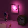 Luz de Noche LED en Forma de Corazón USB Mini Lámpara de Ambiente para Mesita de Noche de Estudiante Luz Blanca Cálida Azul Rosa Púrpura Portátil Comercio Transfronterizo