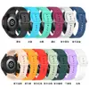 Adecuado para correa de reloj Samsung Galaxy Watch7/6 Watch Strap 5Pro Hebilla de color de silicona oficial Watch 4 Watch Strap Ahora