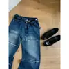 Jeans adelgazantes, estilo de pierna ancha, colección de otoño para hombre, holgados y casuales, modernos, de moda, retro, high-street, pantalones versátiles
