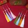 BoTing Nudo Chino Colgante de Perla con Borla Adorno para Coche DIY Colgante para Bolso Broche Decoración Estilo Antiguo Hanfu