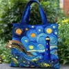 2026 Sitio Independiente Transfronterizo Amazon Bolso Tote Acolchado Nuevo Estampado Digital Bolso de Algodón Casual para Viajero