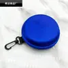 Caixa de Armazenamento para Headset Bluetooth Bolsa Redonda com Zíper para Relógio Eva Gancho Portátil Estojo para Óculos Eva