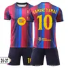 Conjunto de Jersey de Barcelona Conjunto de Uniforme de Entrenamiento Deportivo Admite Impresión de Número Personalizado, Nuevo Neymar No. 10 Camisetas de Fútbol