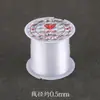 Linha de Pesca Transparente Feita à Mão Material para Miçangas Linha de Pesca de Cristal Linha de Pesca Não Elástica Pulseira DIY Colar Acessórios de Joias