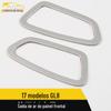 Adequado para 17 GL8 painel frontal saída de ar anel brilhante GL8 frente ar condicionado saída de ar patch moldura decorativa
