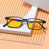 Gafas de Visión Nocturna para Miopía de Material Tr90 Gafas Anti Luz Azul Gafas de Sol Unisex Protección Ocular para Computadora y Gaming Competitivo
