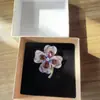 Broche de Trébol de Cuatro Hojas de Alta Gama para Mujer, Pin de Flor de Solapa Elegante y Sofisticado, Accesorio Decorativo de Estilo Occidental para Mujer, Moderno y Único