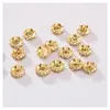 Oro Plata Borde Ondulado Círculo de Pedrería Base de Perla Borde Recto Base de Cuentas Accesorios para Joyería DIY Pulsera Collar Separador Venta al por Mayor