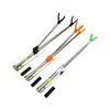 Soporte para Caña de Pescar al por Mayor, Caja de Pesca, Silla de Pesca, Soporte de Pesca de Doble Propósito, Soporte para Caña de Pescar de Acero Inoxidable para Peces Grandes, Soporte Portátil