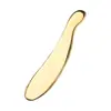 Fabricante de Tabla Raspadora con Símbolo de Tigre de Latón Venta al por Mayor Especial para Raspar el Cuello Tablero de Masaje Facial para Hombro y Cuello Cuchillo Raspador de Meridianos