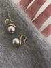 Pendientes de Tacón Alto de Perla de Moda Versátiles para Mujer Pendientes de Diseño de Lujo Ligero de Moda Pendientes Colgantes de Plata de Ley 925 Pendientes