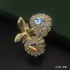 2024 Nuevo Clip de Pinza de Tiburón de Garra Completa de Diamante de Cristal Moda Nicho Simple Atmosférico Pinza de Agarre a Mitad de Cabeza para Cabello de Mujer