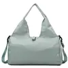 Bolsa Transversal Moderna para Viagens Curtas, Bolsa Feminina para Yoga Fitness, Compartimento Independente Repelente à Água para Sapatos Feminino, Bolsa de Ombro Único para Treinamento de Natação