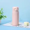 Termo de Acero Inoxidable 304, Aspecto de Alta Calidad, Vaso de Agua Simple y Elegante para Estudiantes Hombres y Mujeres, Taza Creativa con Tapa de Botón