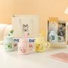Amazon de alto valor Fruit Cup Ceramic Water Cup com tampa Caneca Coffee Cup Gift Box Cup Presente Acompanhando Presente