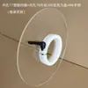 Vidro defletor de acrílico placa transparente anel de retenção de eixo de ar fixação de etiqueta placa redonda máquina de corte por matriz defletor outros