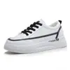Zapatos Blancos Deportivos Casuales de Cordones Frontales Estilo Coreano de Moda Versátiles Suela Suave para Estudiantes Primavera y Verano 2026