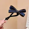 Grampo Elegante para Coque no Topo da Cabeça Estilo Coreano com Laço Torcido para Mulheres 2025 Novo Acessório de Cabelo de Alta Qualidade