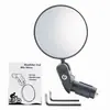 Espejo Retrovisor para Bicicleta, Espejo Retrovisor Convexo Plegable para Bicicletas de Montaña y de Carretera, Espejo Reflectante Universal Equipo de Ciclismo