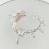 Pulsera de Cristal con Flor Pequeña y Mariposa, Nuevo Estilo Chino, Pulsera Súper de Hada, Joyería de Media Pulsera, Regalo al por Mayor para Mejores Amigas