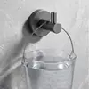 Gancho forte adesivo sem furo para cozinha e banheiro, montado na parede atrás da porta, gancho adesivo sem marca, gancho único de alumínio espacial de alta resistência