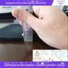 Tubo de Cobre para Ar Condicionado 5mm Soldagem Algodão à Prova de Fogo Lã de Feltro Pré-Oxidada Reparo de Eletrodomésticos Resistente a Alta Temperatura Soldagem Elétrica Especial Pano à Prova de Fogo