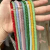 Cuentas de Barril de Color Natural de 6*4 mm para Collares de Cuentas Hechos a Mano para DIY, Espaciadores, Llaveros de Teléfono