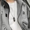 Colar Scooter Europeu e Americano Masculino Moderno Masculino Personalizado Pingente Casal Estudante Hip-Hop Moda Rua Punk Corrente de Suéter para Mulheres
