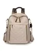 Mochila Bordada con Hilo Lingge para Mujer 2026 Nuevo Estilo Mochila para Mujer Estilo Coreano Moderna Gran Capacidad Impermeable Mochila de Viaje