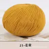 Fio no atacado, direto do fabricante, fio de cashmere genuíno de qualidade de exportação para tricô manual e à máquina, fio de espessura média para suéteres e cachecóis, novelos de lã, fio de coelho