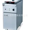 Freidora Eléctrica de Piso de un Solo Cilindro Vertical con Doble Pantalla Freidora Comercial de Pie Máquina para Donas Máquina para Pollo Frito Bistec y Papas Fritas Ot-26