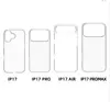 Adequado para Capa de Celular Apple iPhone 17, Capa Protetora Transparente de TPU com Cobertura Total, Sensação de Pele, Alta Transparência, Bordas Macias, Anti-Queda