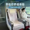 Funda Desechable para Asiento de Tren de Alta Velocidad, Funda Gruesa para Cojín de Viaje a Prueba de Suciedad, Almohadilla Portátil a Prueba de Suciedad para Tren, Autobús, Cine