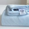Sábanas de terciopelo de leche engrosadas Clase A sábanas para dormitorio individual sábanas dobles para dormir desnudo sábanas de color sólido individual fundas de almohada al por mayor ~