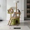Arranhador de Gato Transfronteiriço Árvore para Gatos Grande de Madeira Casa Arranhador Não Ocupa Espaço Cápsula Estante para Gatos Atacado