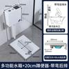 Guangdong Modelo Delgado con Curva 20cm 18cm Sin Curva 15cm 13cm Tipo Sifón Tubería Grande Inodoro de Sentadilla Venta al por Mayor