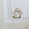Flor de Acrílico de Cinco Pétalas com Pérolas Buraco Sapatos Acessórios DIY Flores para Sapato Capa de Celular Presilhas de Cabelo Acessórios Atacado