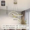 Araña de restaurante LED posmoderna, lámpara de iluminación creativa personalizada de moda en internet, araña de hierro nórdica para barra de bar, sala de estar