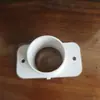 Conector de Dreno Reto 40mm, Acessórios de Plástico ABS para Solário, Dreno para Tubo Redondo 40mm para Abrigo de Chuva, Interface de Drenagem