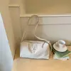 Bolso de hombro estilo ins japonés, simple y casual, alto valor estético, bolsa tipo albóndiga de gran capacidad, adecuado para estudiantes universitarios para la clase y el transporte, bolso cruzado