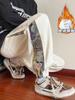 Pantalones deportivos casuales gruesos con forro polar de piña para hombre, estilo Hong Kong, talla grande, invierno de 2024, tienda