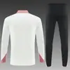 Traje de Entrenamiento París para Adultos y Niños Traje de Fútbol de Manga Larga para Hombre Otoño e Invierno Deportivo Secado Rápido Transpirable Traje Casual