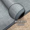 Alfombrillas Tejidas para Baño Imitación Lino Entrada de Baño Alfombrillas Antideslizantes Alfombra Absorbente Resistente a Manchas Alfombrillas de Secado Rápido